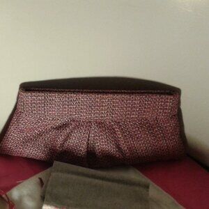 Pristine! Vintage Lauren Merkin Woven Multi-color Clutch